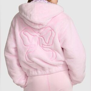 Pink X Loveshack Fancy bomber Jacket
